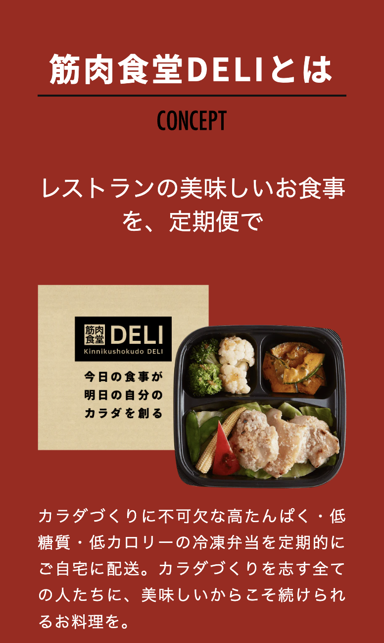 筋肉食堂DELIとは