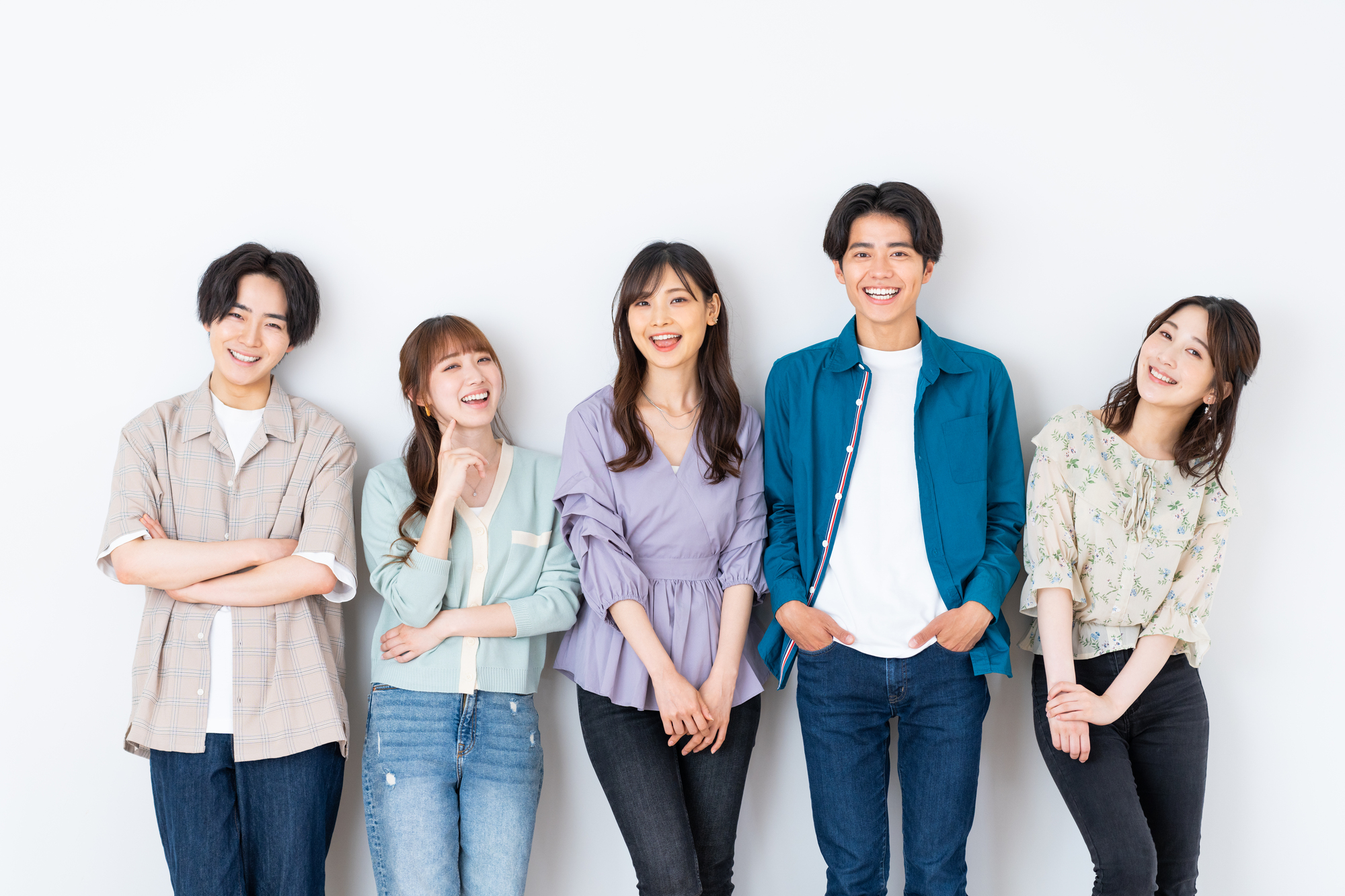 楽しんでいる